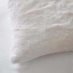 Dorma Purity Faux Fur Continental Pillowcase - thumbnail 2