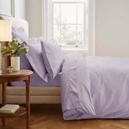 Dorma Crisp & Fresh 400 Thread Count Egyptian Cotton Percale Flat Sheet - thumbnail 2