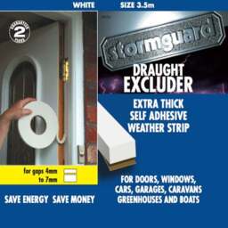 Stormguard Draft Excluder Self Adhesive Weather Strip Tape - thumbnail 4