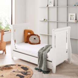 Babymore Stella Sleigh Cot Bed - thumbnail 3