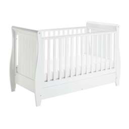 Babymore Stella Sleigh Cot Bed - thumbnail 4