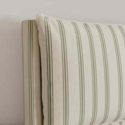 Skylar Folkstone Stripe Pillow Back Bed Frame - thumbnail 5