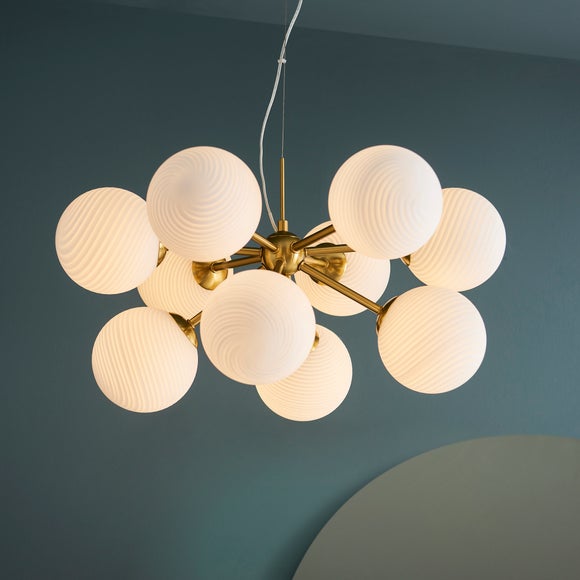 Swirl 10 Light Ceiling Light - image 1