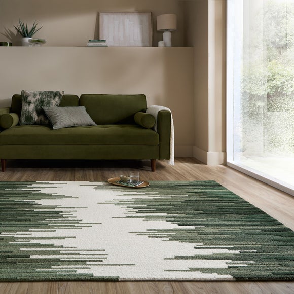 Seren Abstract Wool Rug - image 1