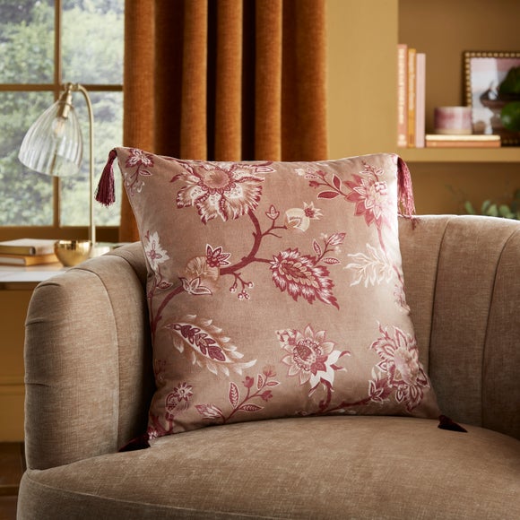 Jacobean Printed Square Cushion Cover - image 1