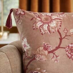 Jacobean Printed Square Cushion Cover - thumbnail 3