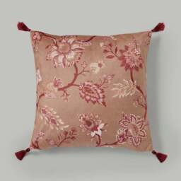 Jacobean Printed Square Cushion Cover - thumbnail 2
