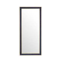 Velour Fabric Full Length Leaner Mirror - thumbnail 3