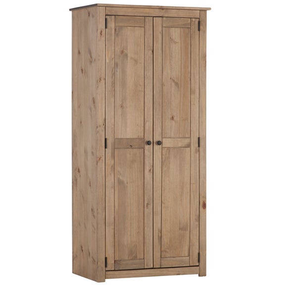 Panama Double Wardrobe, Pine - image 1