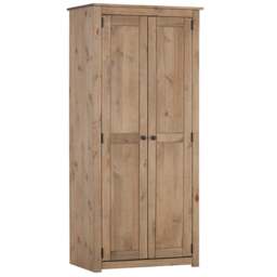 Panama Double Wardrobe, Pine