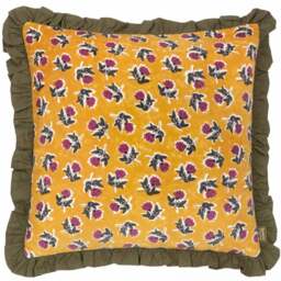 Kemble Ruffle Square Cushion - thumbnail 1