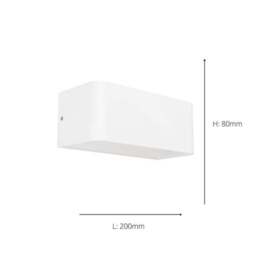 EGLO Sania-Z Smart Colour Changing LED Outdoor Wall Light - thumbnail 4