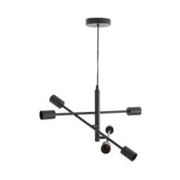 Elements Koppla 6 Light Semi Flush Ceiling Light - thumbnail 6