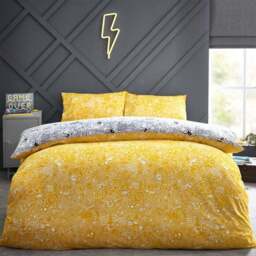 Style Lab Doodles Duvet Cover and Pillowcase Set - thumbnail 2