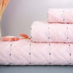 Per La Casa Set of 4 Women's Levrona Small Bathrobe & Towels - thumbnail 5