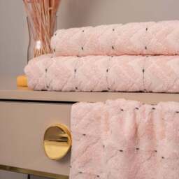 Per La Casa Set of 4 Women's Levrona Small Bathrobe & Towels - thumbnail 3