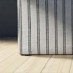 Return - Ryder Chalk Stripe Pouffe - thumbnail 2