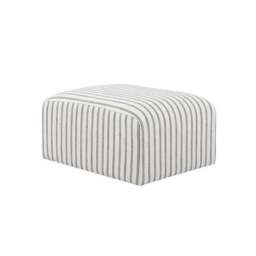 Return - Ryder Chalk Stripe Pouffe - thumbnail 5