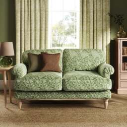 Jolene William Morris Willow Bough Print Velvet 2 Seater Sofa - thumbnail 1