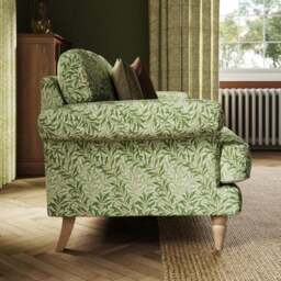 Jolene William Morris Willow Bough Print Velvet 2 Seater Sofa - thumbnail 3