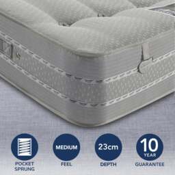 Pocketo Medium Firm 1500 Pocket Sprung Mattress - thumbnail 1