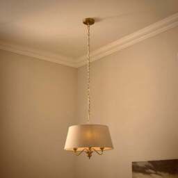 Enid 3 Light Adjustable Chandelier - thumbnail 2