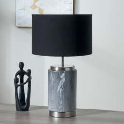 Carrara Marble Table Lamp - thumbnail 1