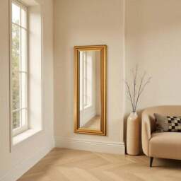 Yearn Contemporary Framed Bevelled Full Length Wall Mirror - thumbnail 3