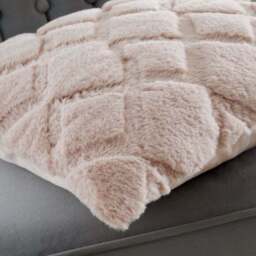 Catherine Lansfield Cosy Diamond Cushion - thumbnail 2