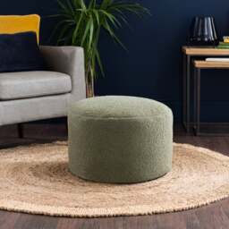Sherpa Pouffe - thumbnail 1