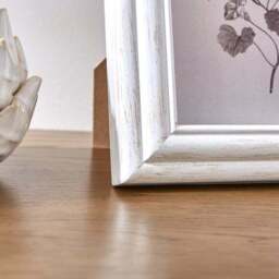 Churchgate Washed Wooden White Photo Frame - thumbnail 2
