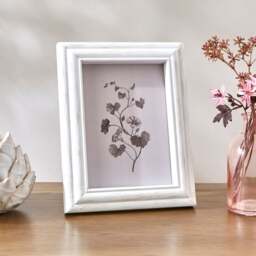 Churchgate Washed Wooden White Photo Frame - thumbnail 1