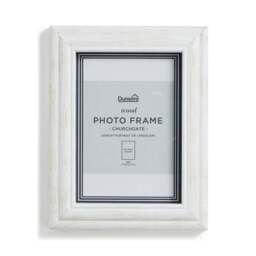 Churchgate Washed Wooden White Photo Frame - thumbnail 3