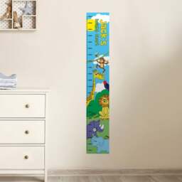 Personalised Zoo Height Chart