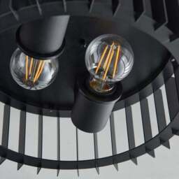 Reno Industrial Outdoor 2 Light Flush Ceiling Light - thumbnail 3