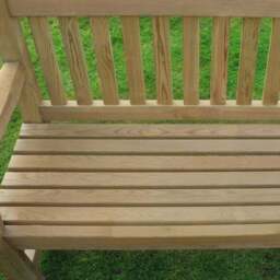 Emily 3 Seater Wooden Bench - thumbnail 4
