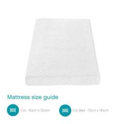 Tutti Bambini Sprung Cot Mattress - thumbnail 4