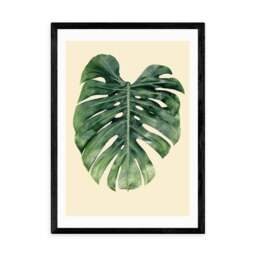 East End Prints Monstera Leaf Print - thumbnail 2