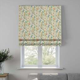 Woodland Floral Made to Measure Roman Blind - thumbnail 4