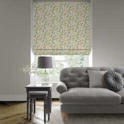 Woodland Floral Made to Measure Roman Blind - thumbnail 1