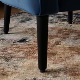 Kaspar Velvet Tub Chair - thumbnail 4