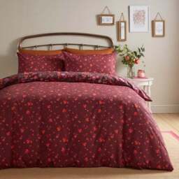 Meadow Floral Polycotton Duvet Cover & Pillowcase Set - thumbnail 3