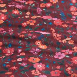 Meadow Floral Polycotton Duvet Cover & Pillowcase Set - thumbnail 4