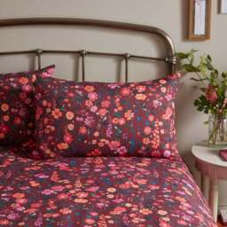 Meadow Floral Polycotton Duvet Cover & Pillowcase Set - thumbnail 6