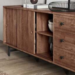 Fulton Extra Wide Sideboard, Pine - thumbnail 2