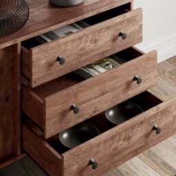 Fulton Extra Wide Sideboard, Pine - thumbnail 3
