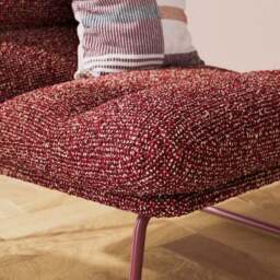 Elements Finn Textured Sherpa Occasional Armchair - thumbnail 4