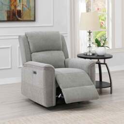 Dartmoor Chenille Power Recliner Chair - thumbnail 1
