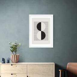 East End Prints Abstract Circles Print - thumbnail 1