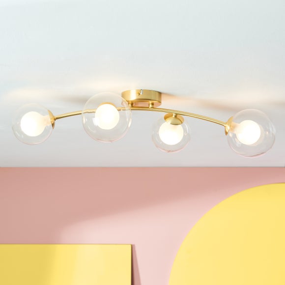 Eliza 4 Light Semi Flush Ceiling Light - image 1